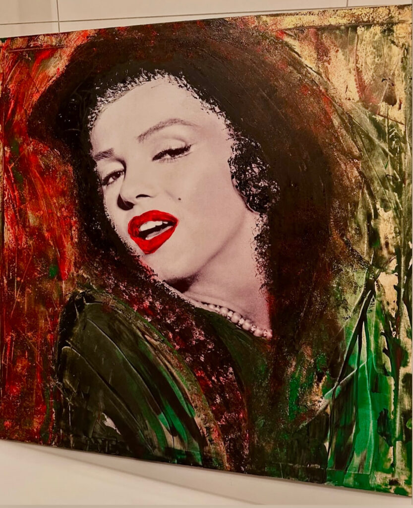 Kunstkatalog – Gemälde Goldene Göttin von CFerreira