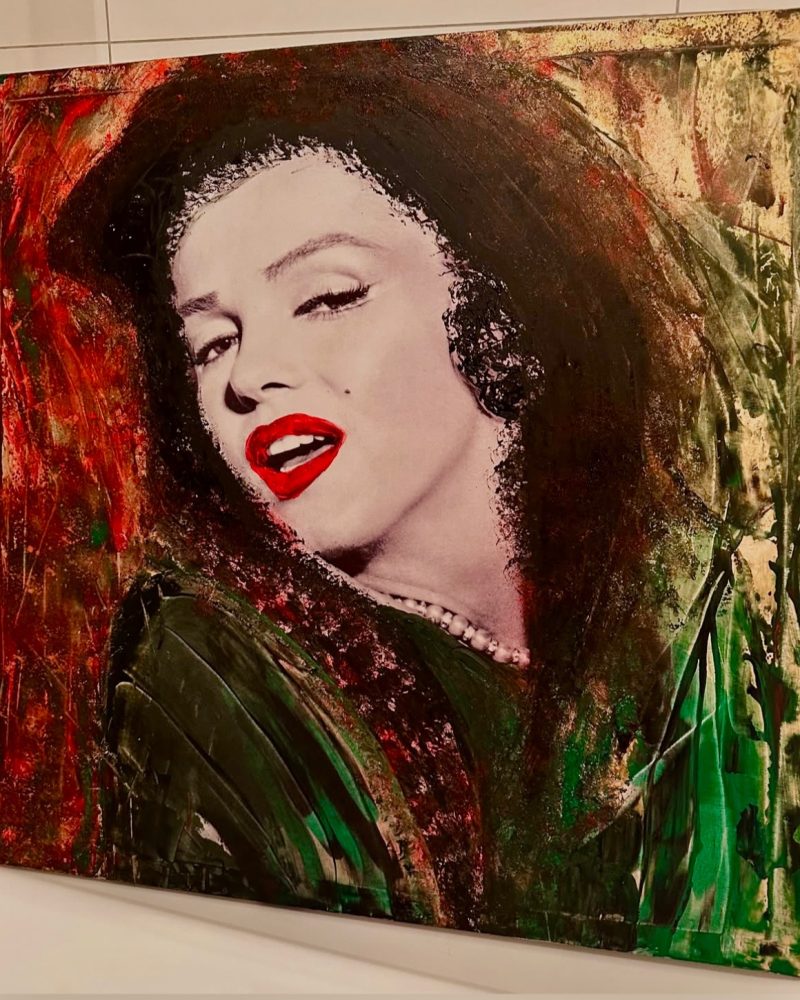 Kunstkatalog – Gemälde Goldene Göttin von CFerreira